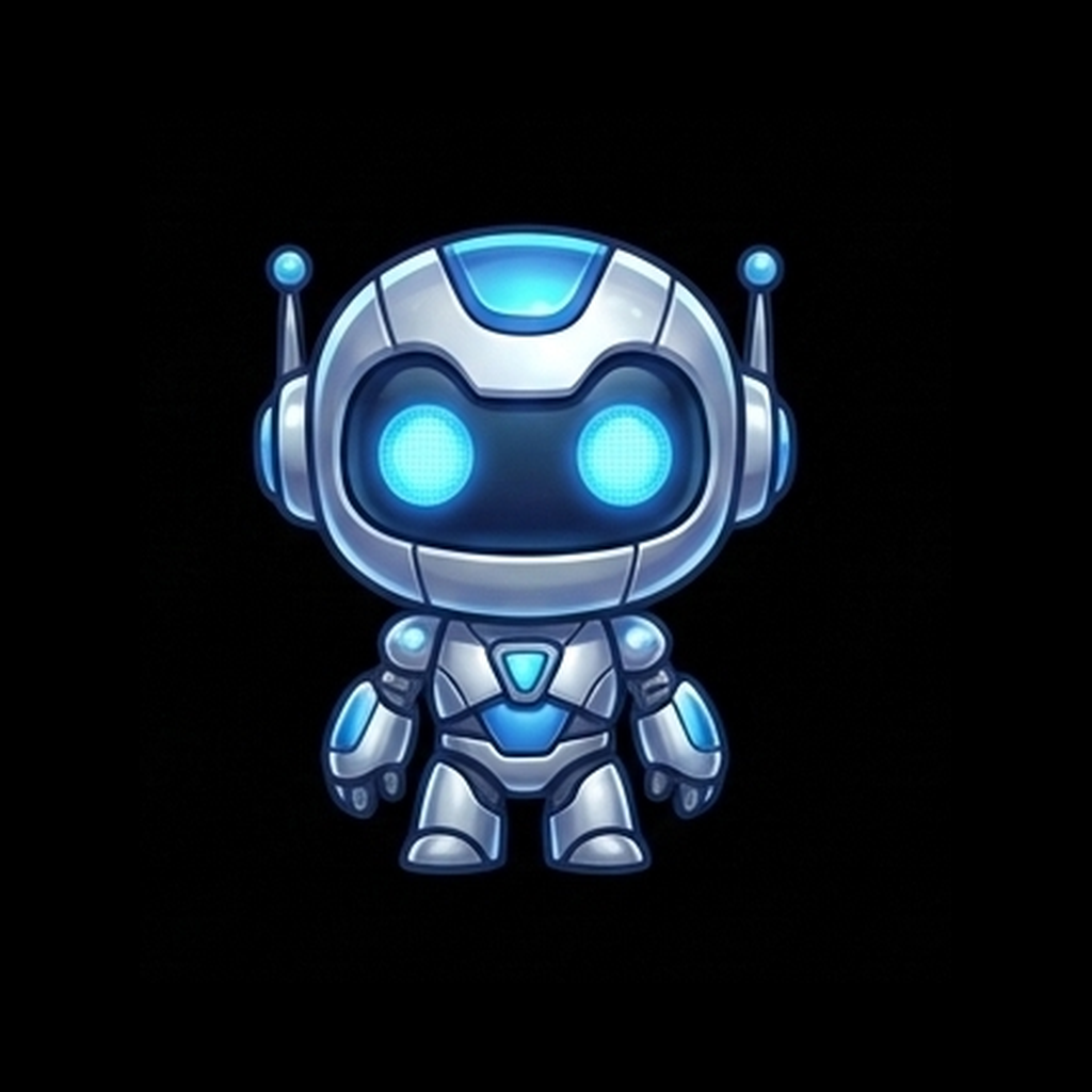 Cute Robot mood emote